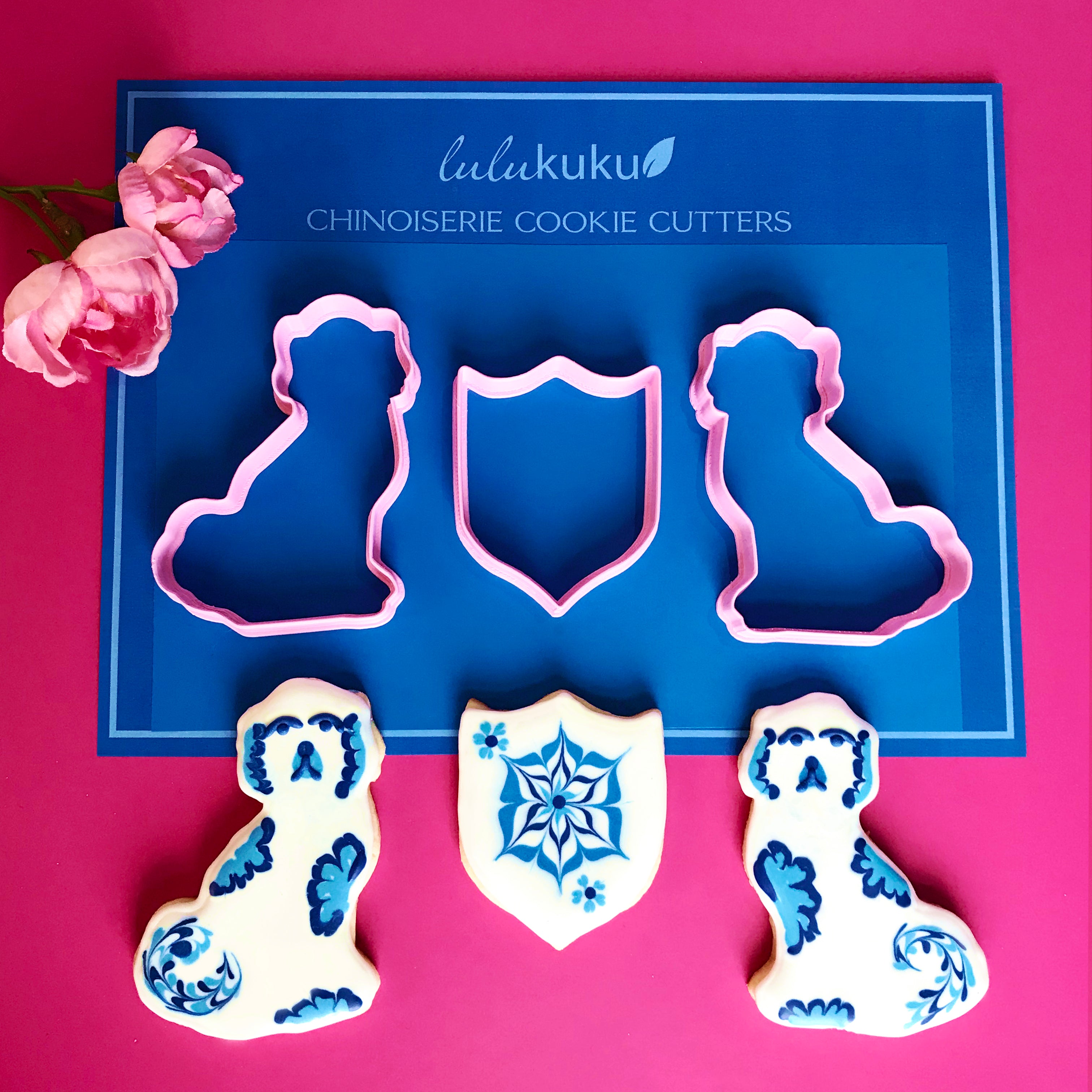 Staffordshire Dog Outline Cookie Cutters