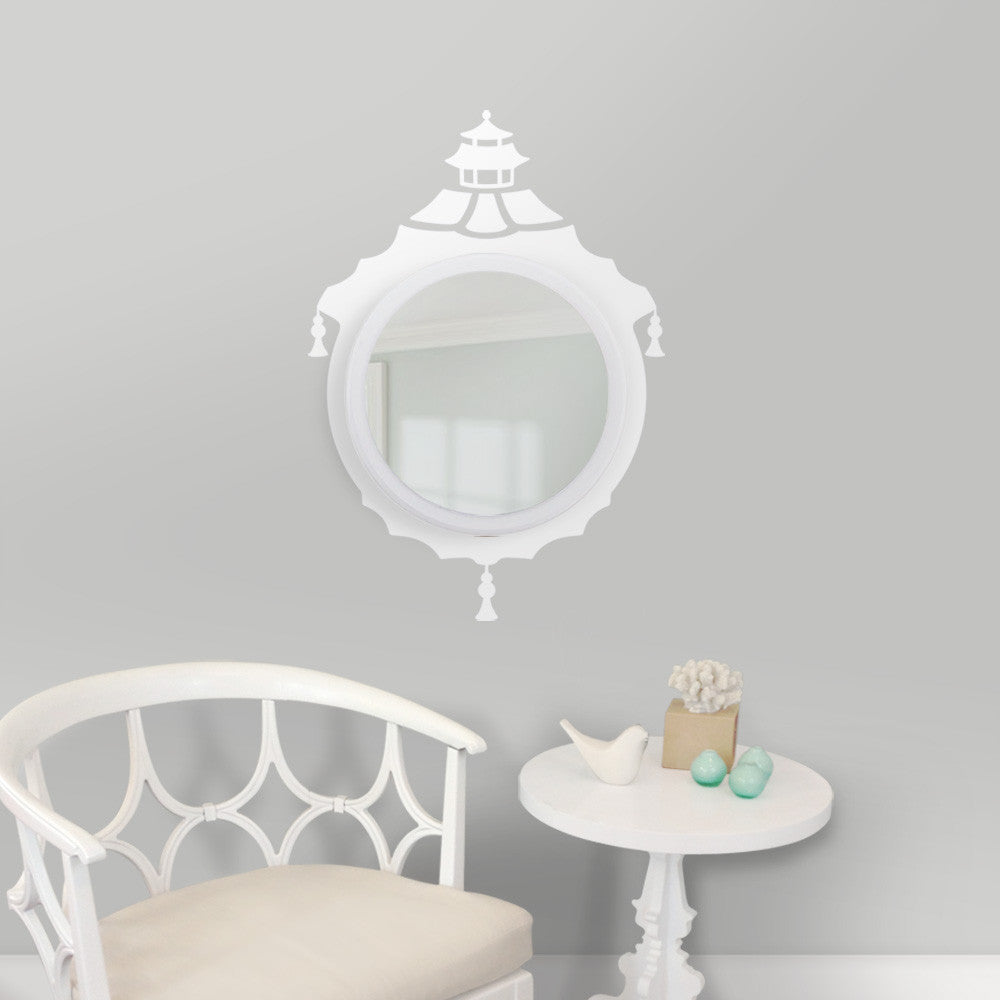 Chinoiserie Mirror Entryway
